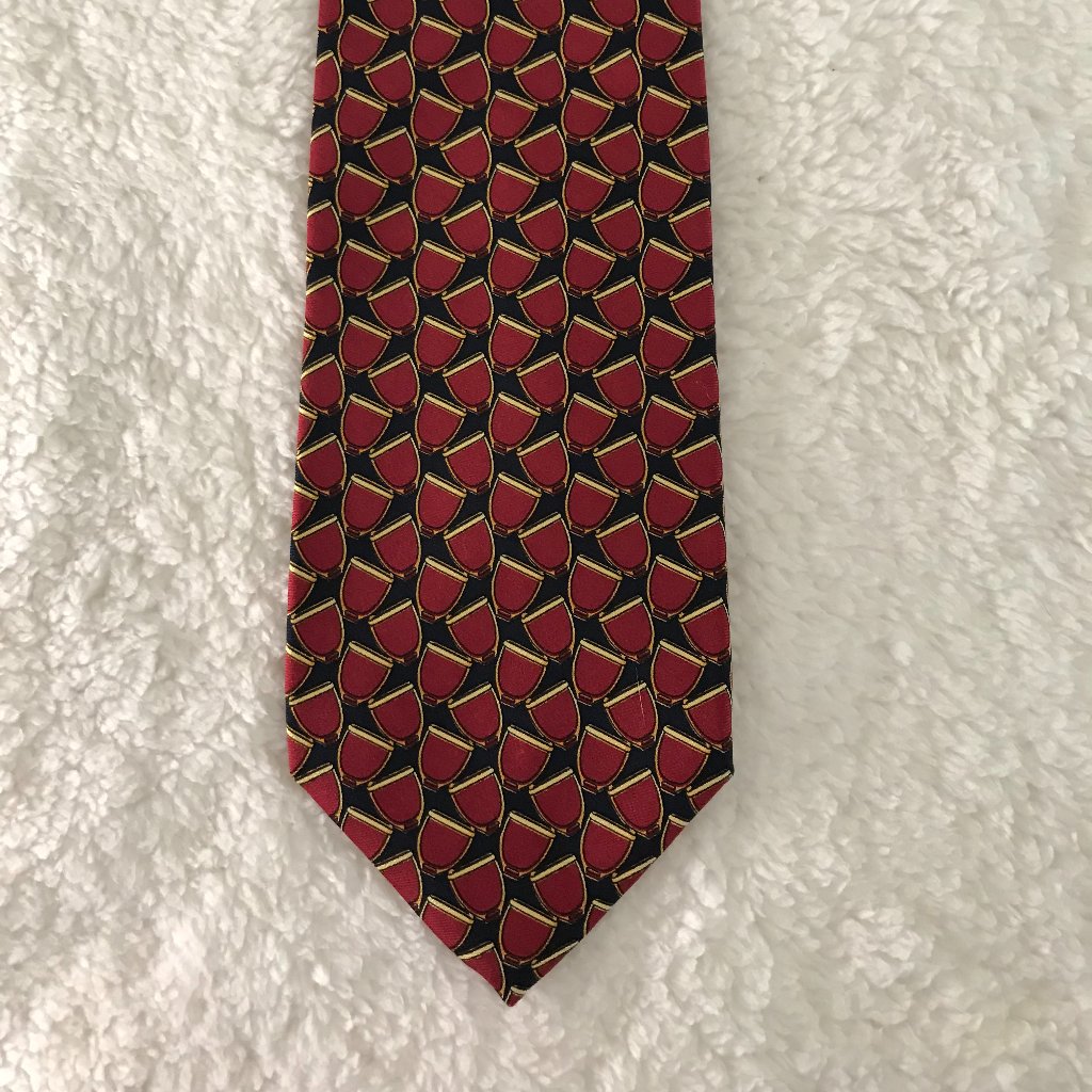 Brooks Brothers Wine Glass Tie